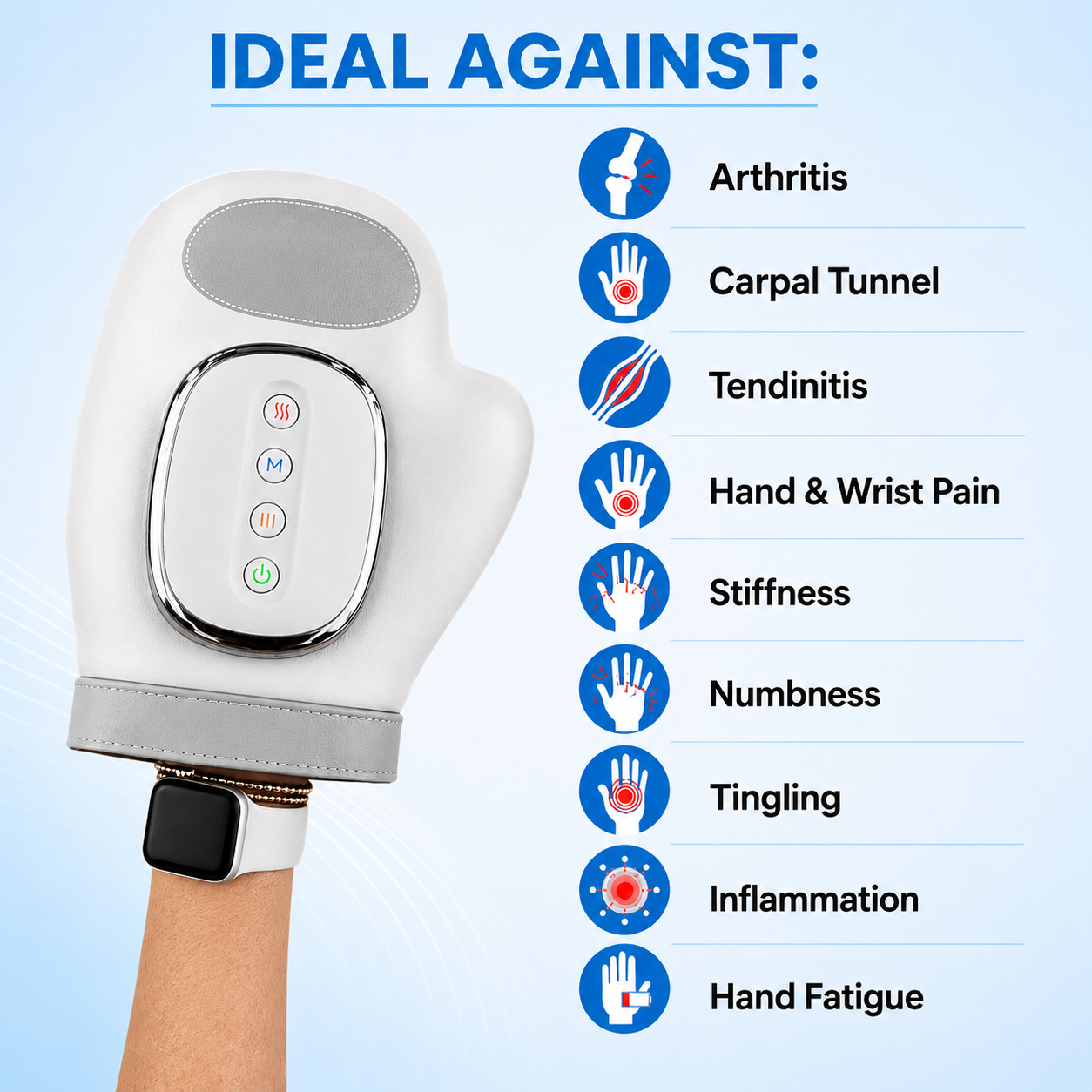 Hand Massager, Hand Wrist Joint Hot Compress